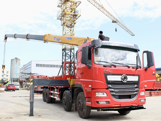 程力隨車吊徐工14噸雙聯泵東風暢行D7L隨車吊圖片2