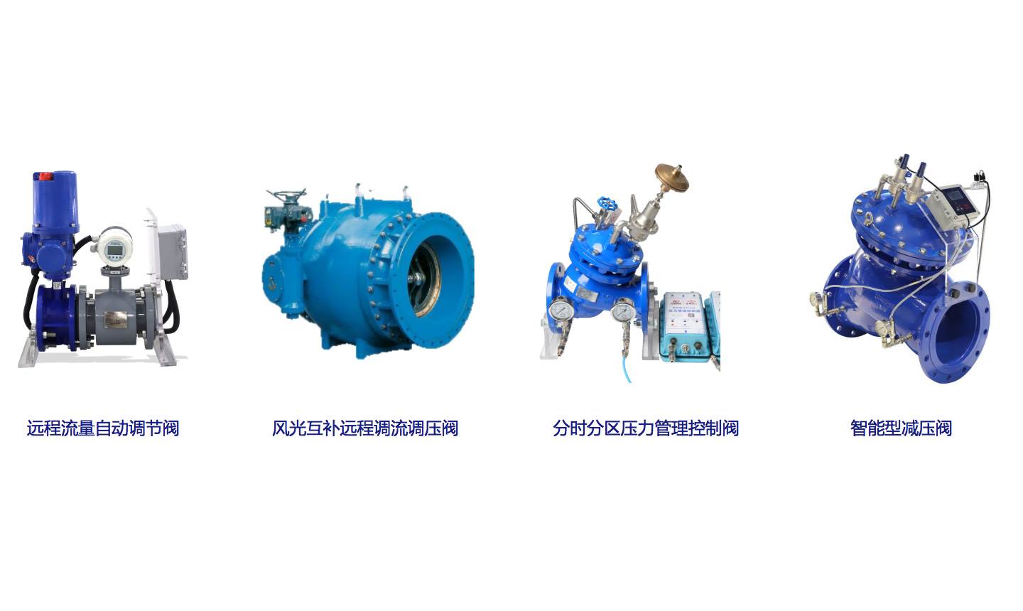 供水管線分區流量、壓力控制方案